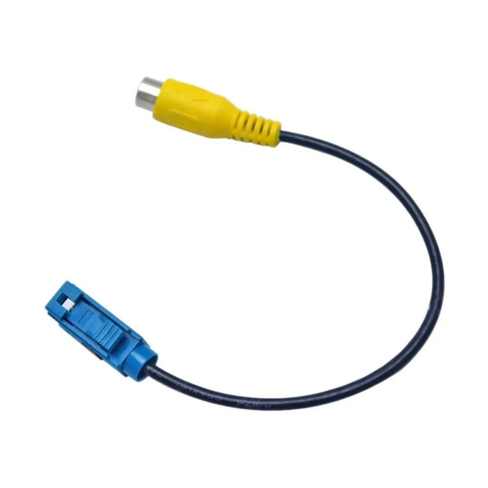 New Video Connection Reversing AV-IN Camera RCA Cable Fakra to RCA Video Cable Adapter Fakra to RCA Cable Video Cable Adapter