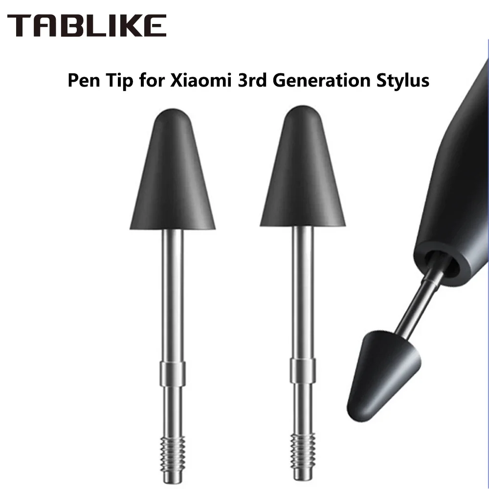 

TABLIKE Pen Tip for XIAOMI Pencil 3rd Generation for Writing / Painting/Drawing,Suitable for Tablet Capacitor Silent Stylus Nibs