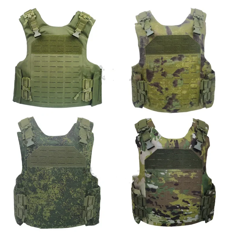 

Russian Camouflage EMR Laser Quick-break Tactical Vest 1000D Outdoor Training NIJ IIIA Liner ATFG