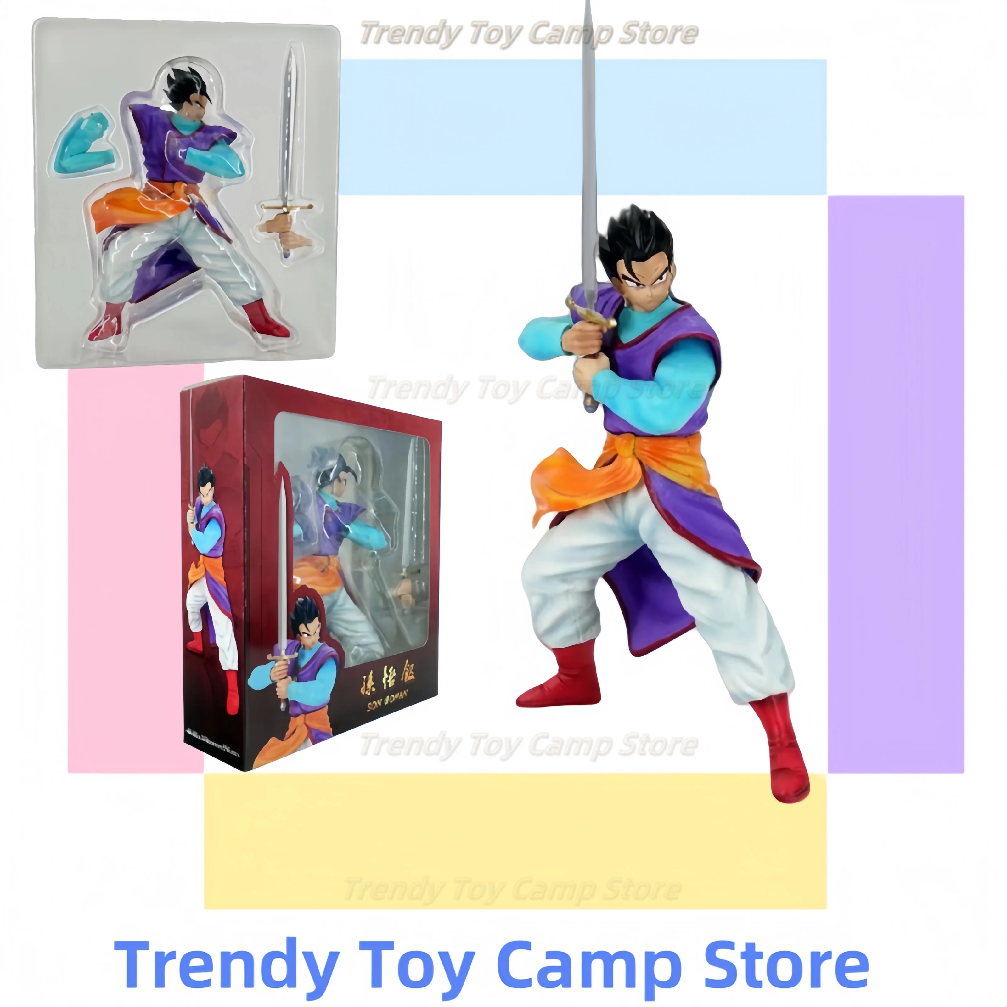 

31 см Son Gohan Dragon Ball Z аниме и игры периферийная модель куклы фигурка украшения коллекция игрушек настольный орнамент украшения