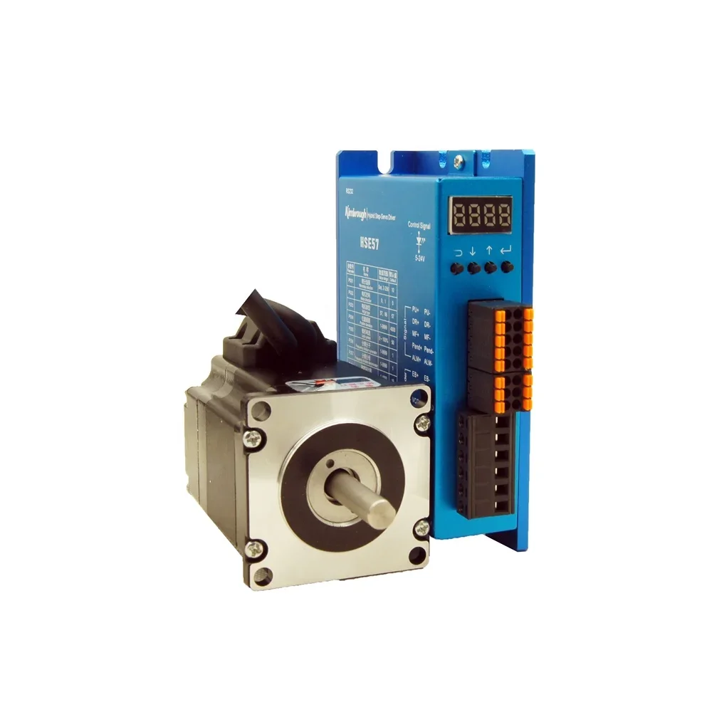 high torque motor 1.3Nm/2.3Nm/2.6Nm/3.5NM 57mm Nema 23 closed loop stepper Motor plus driver