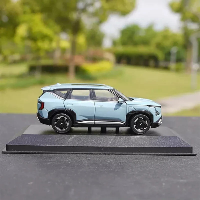 Modèle de voiture en alliage moulé sous pression Kia EV5, jouet de simulation KIA, ornements à collectionner, échelle 1:32
