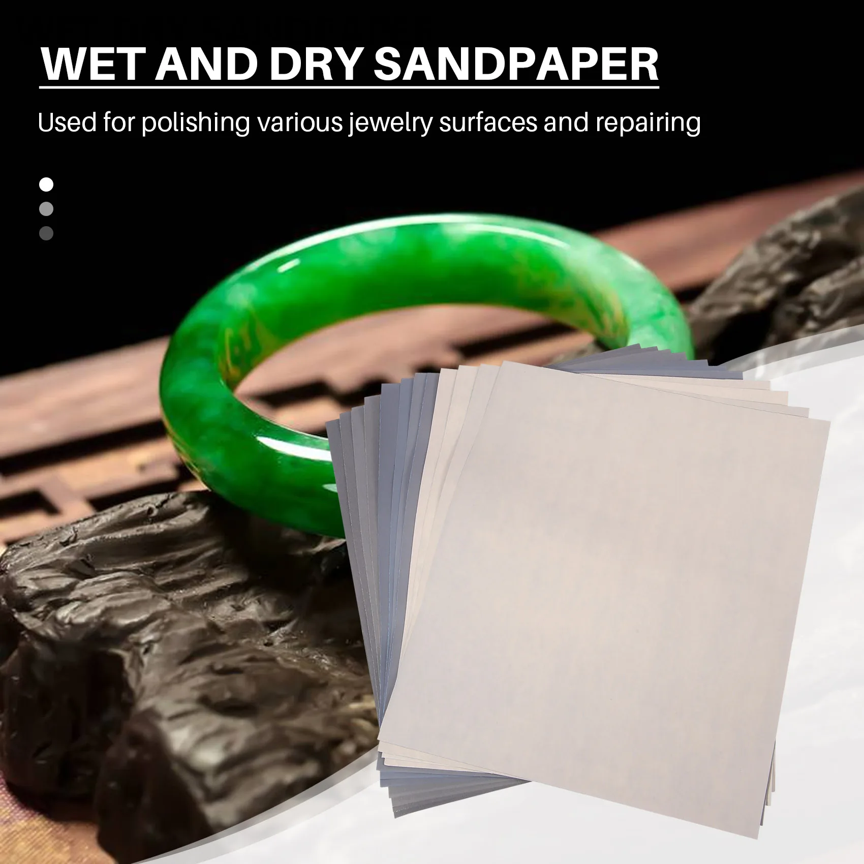 Sanding paperGrit 1500 2000 2500 3000 5000 7000 High Precision Polishing Sanding Wet/dry Abrasive