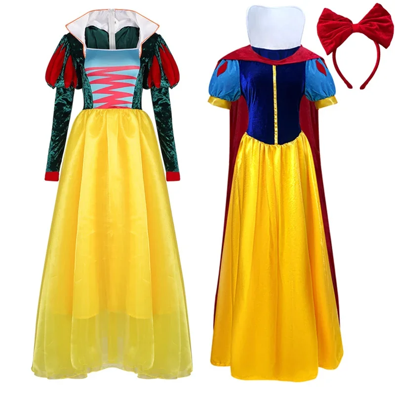 

Одежда в стиле аниме для взрослых, платье для косплея, Белоснежка, костюм принцессы Золушки, платье, сценическая одежда, нарядное платье на Хэллоуин, бальное платье