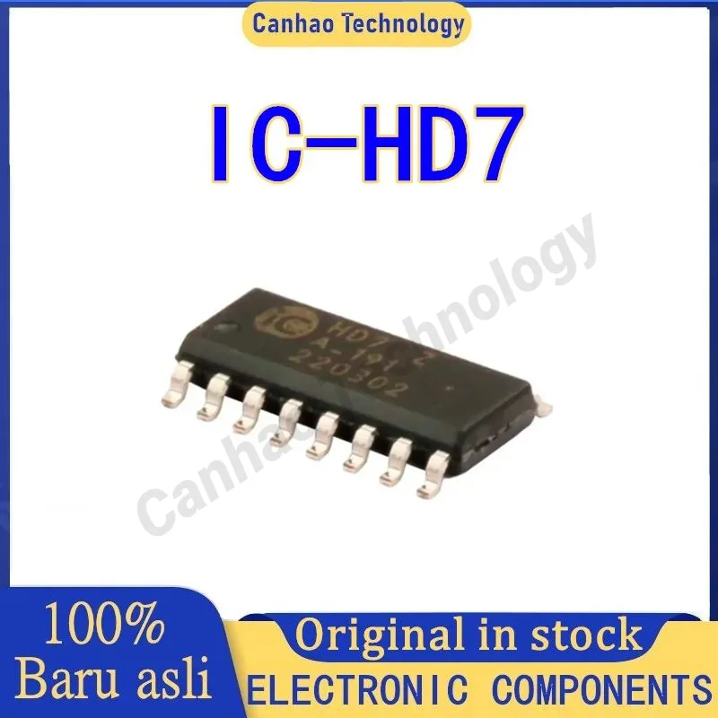 

5PCS/LOT IC-HD7 ICHD7 HD7 SOP-16 Can Replace 26LS31 ET7272B in stock