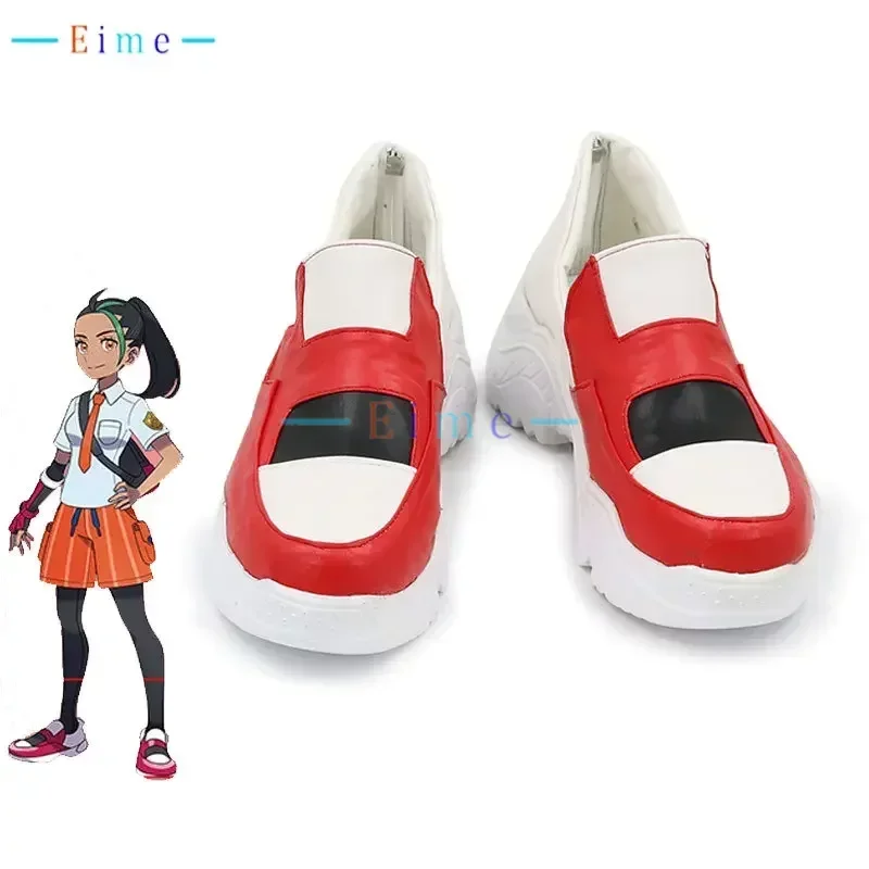 Nemona Cosplay Shoes PU Leather Shoes Halloween Carnival Boots Anime Accessories Cosplay Props Custom Made