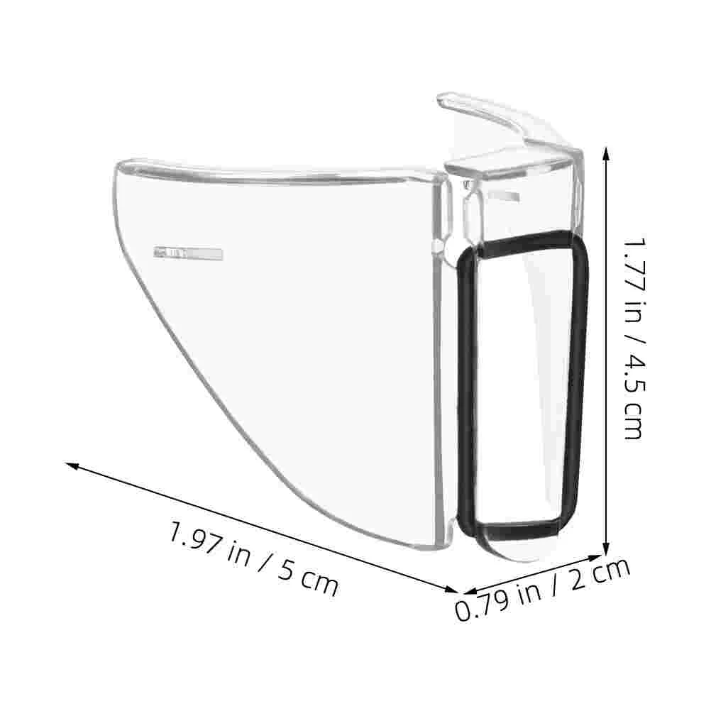 Farbtablett-Einlagen, Brillengestell, Flügel, seitliche Sicherheitsschilde, Flankenschutz, transparente Nasenpads für Brillen