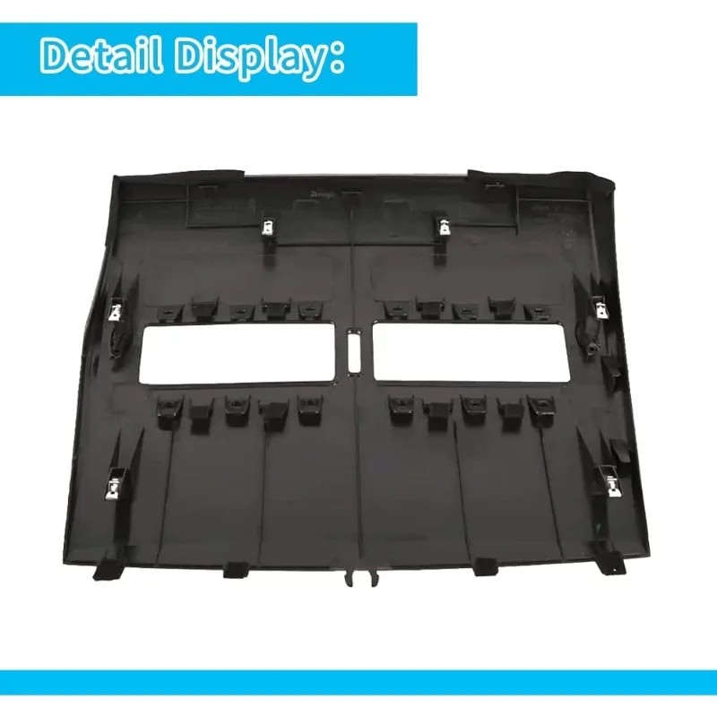 إطار فتحة تهوية مركزية أمامية علوية سوداء 68414-ED50C - متوافق مع محرك اليد اليسرى Nissan Versa 2007-2012