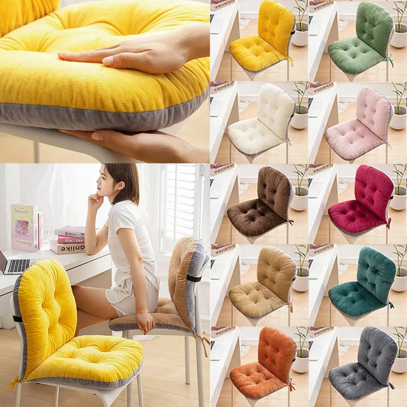 

1PC Thickened Dining Chair-Cushion Fart Cushion Office Chair Backrest One Seat-Cushion Student Chair Cushion Winter Warm