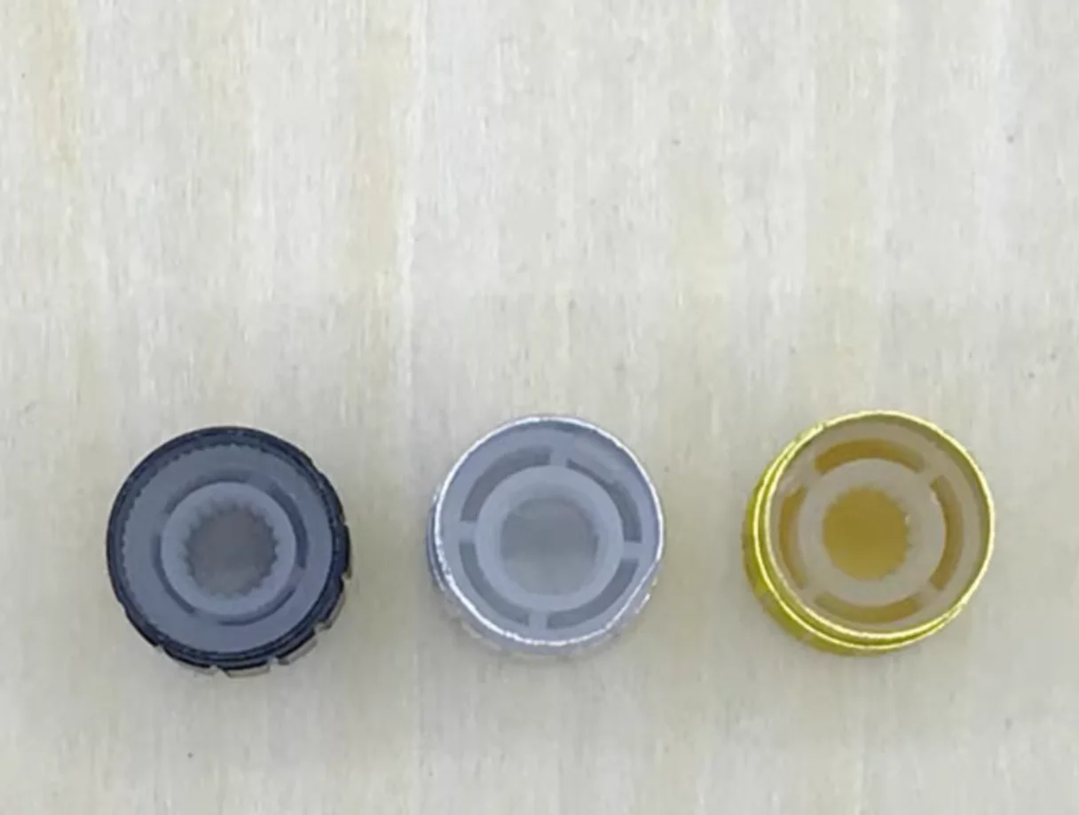15X17mm Aluminum alloy potentiometer encoder knob Rotating switch volume adjustment knob hat hole 6mm NO.C3045