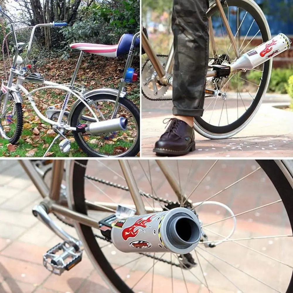 Sound Wild Bicycle Exhaust Pipe Motorcycle Effects Sound Simulator Bike Tools Turbine 6 Different Turbo Mechanical Sound