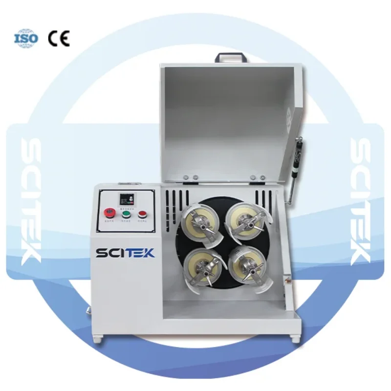 SCITEK Grinder Light Horizontal Planetary Ball Mill Machine Equipment For Lab Grinding Mixing