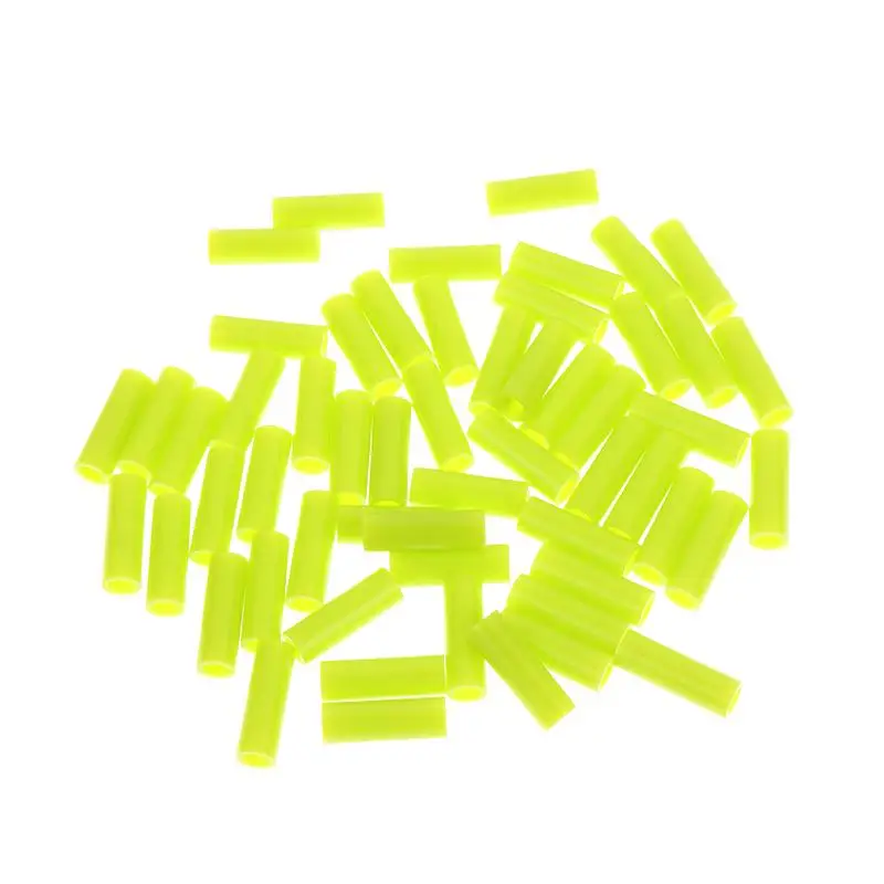 50Pcs 1 Inch Length Hard Beads Spare Parts Jump Rope Beaded Skip Rope Beads Colors Accessories DIY Material Backup