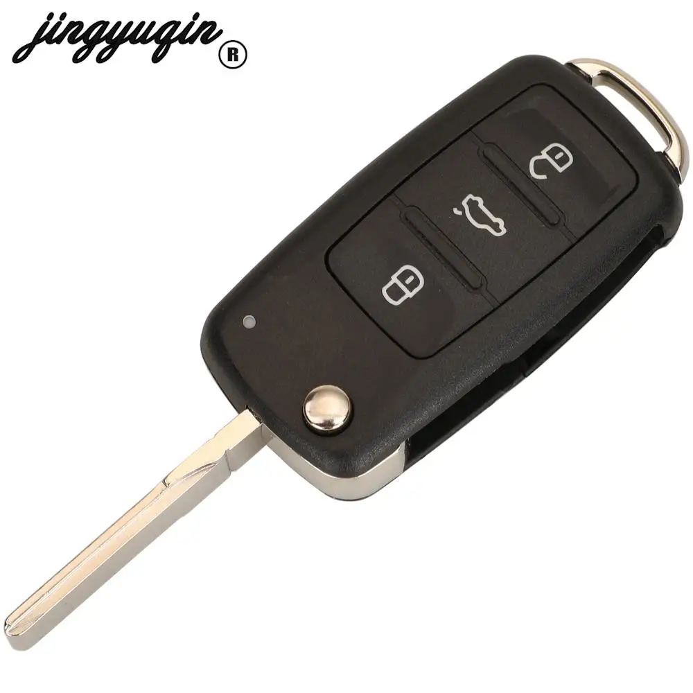 jingyuqin 5K0 837 202 AD Remote Key 434MHz id48 for VW Golf Mk6 Estate Caddy Eos Jetta Polo Scirocco Tiguan Skoda / Seat Cordoba