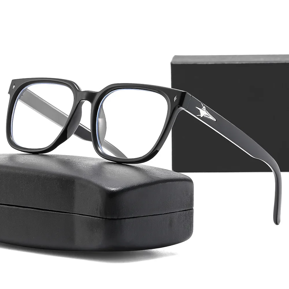 Ladies Myopia Glasses Luxury Anti Blue Light Computer Near Sight Eyeglasses Finished Prescription Minus Eyewear Diopter To -4.0