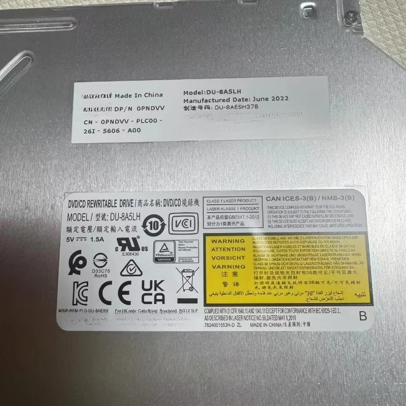 New original for Lite-On DU-8A5LH DU-8AESH DU-8A6SH built-in CD drive DVD burner CD drive