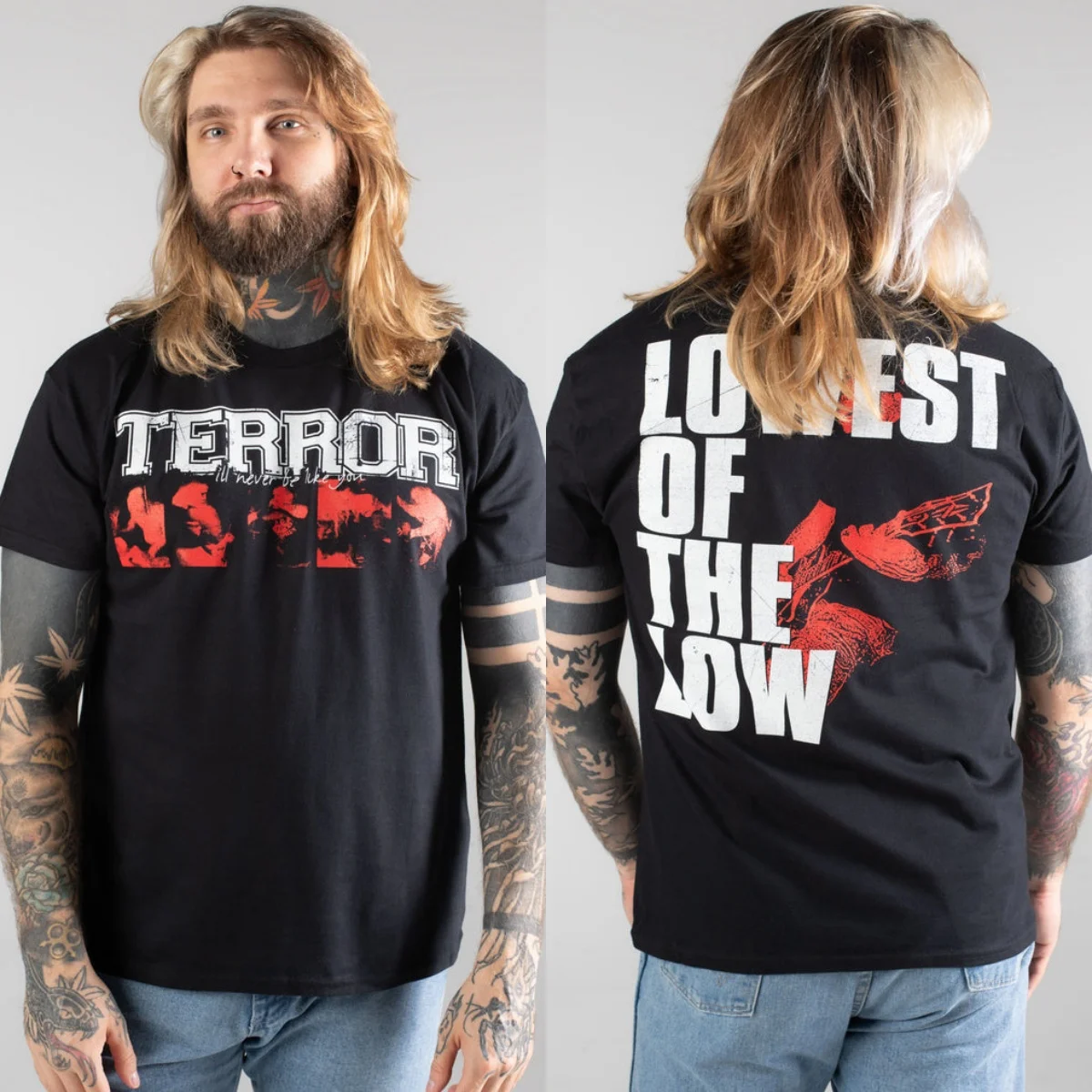Rare Terror Graphic Cotton T-shirt Unisex Summer Short Sleeve Fashion Brand Tee Luxury Casual Vintage Tees