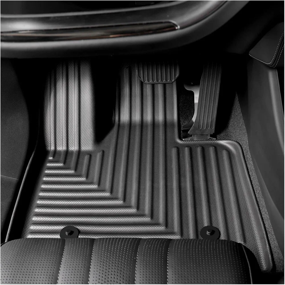 For Xpeng G9 2022  2023 2024 TPE Floor Mats,All Weather Waterproof Heavy Duty Floor Mats and Cargo Liner Pad Accessories