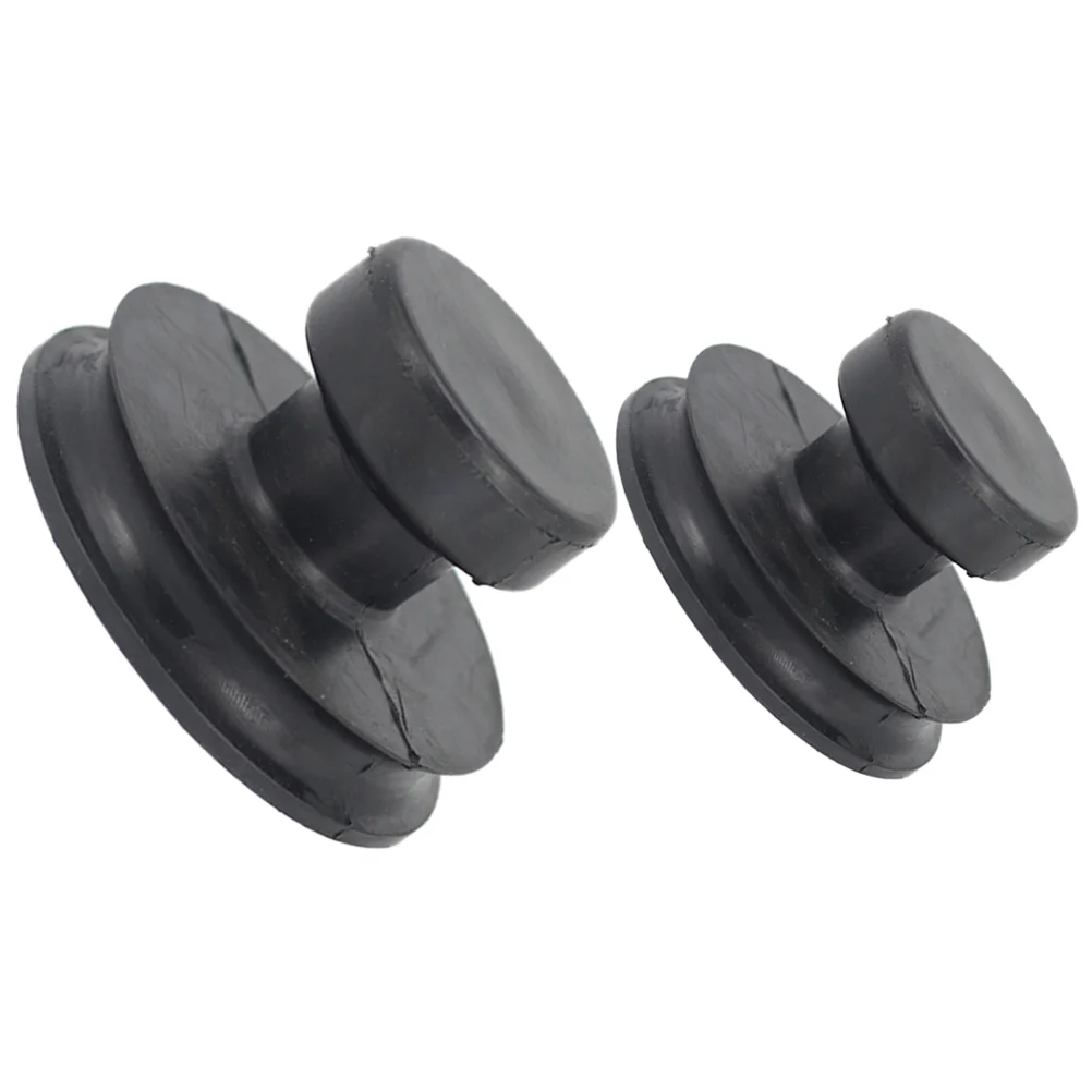 

2 Pcs Nepali Singing Bowl Suckers Suction Tool Bronze Chime Supplies Meditation Handle Lifter Rubber Sound
