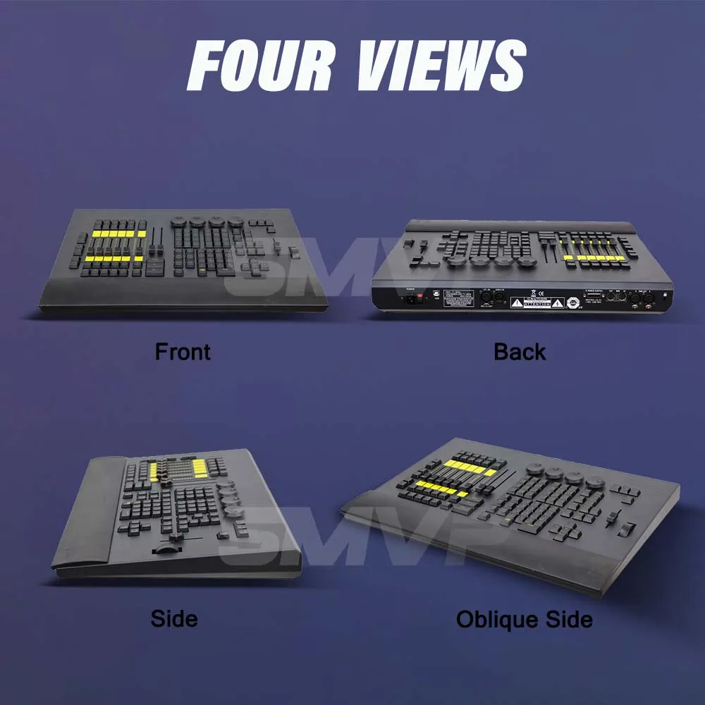 Professional Controller Command Wing Console DMX512 Stage Lighting Controller For DJ Disco Party Wedding Concert Show Christmas