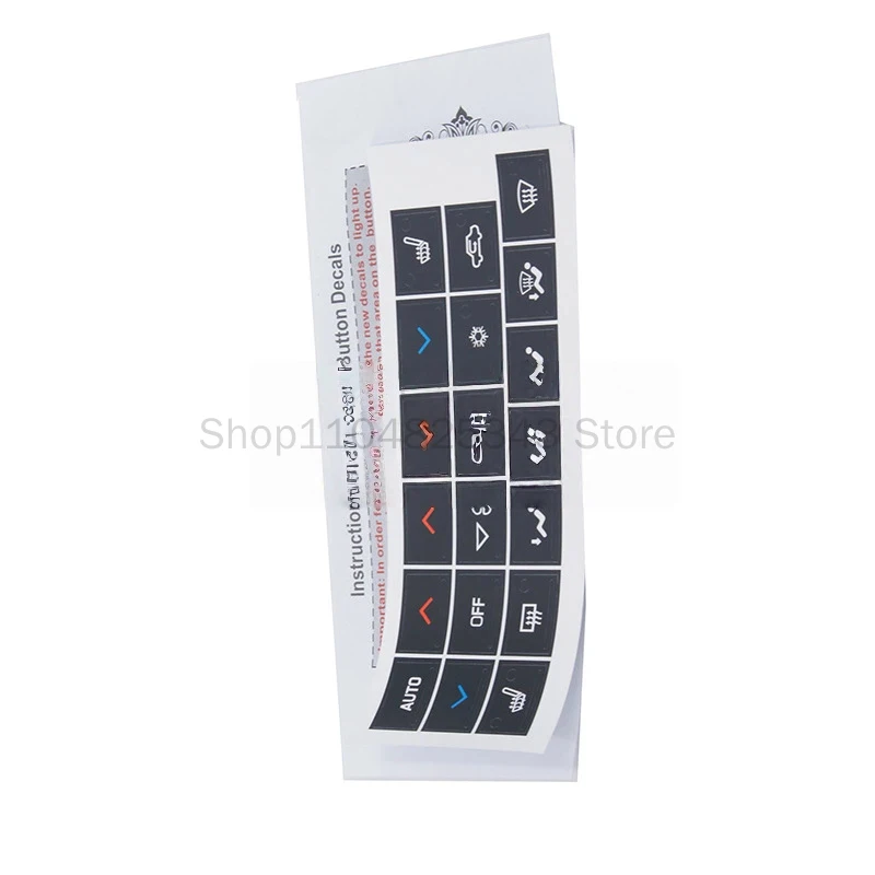 TZ-12 for 05-09 Buick Auto Parts Instrument Sticker Interior Sticker Button Sticker