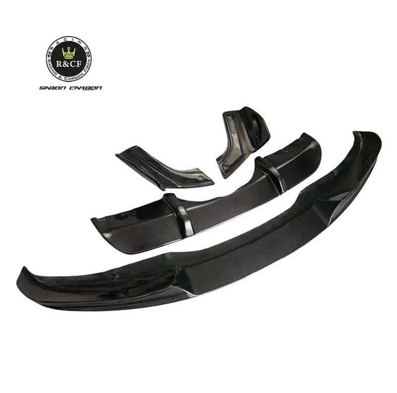 F15 X5 Bodykit MP style Carbon Fiber Front Bumper Lip Diffuser with spats Spoiler For BMW F15 X5 M-sport