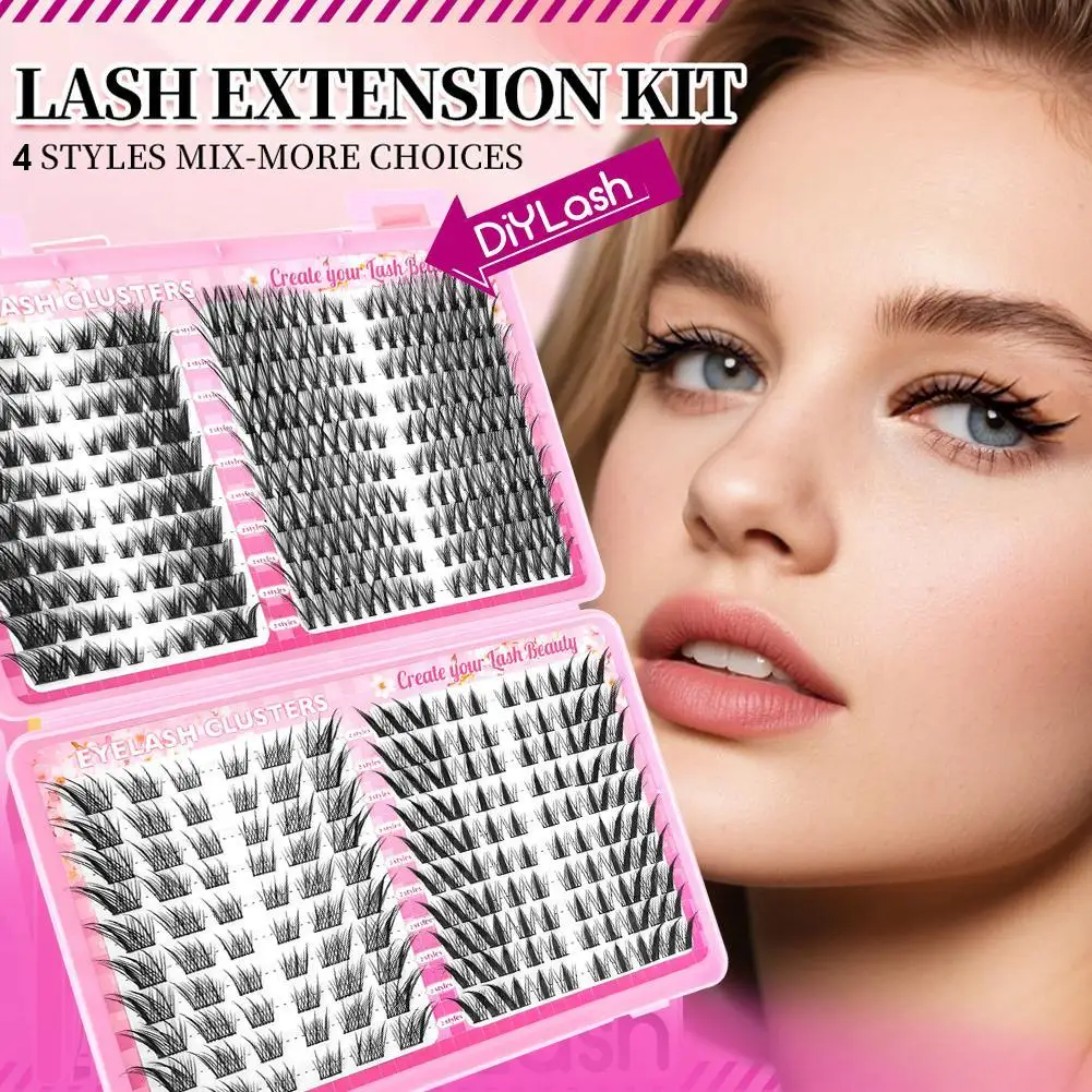 

Новые накладные ресницы с эффектом лисьего глаза, не требующие клея, пушистые, самоклеящиеся, многоразовые, сегментированные, густые, с эффектом крыльев, для ежедневного использования