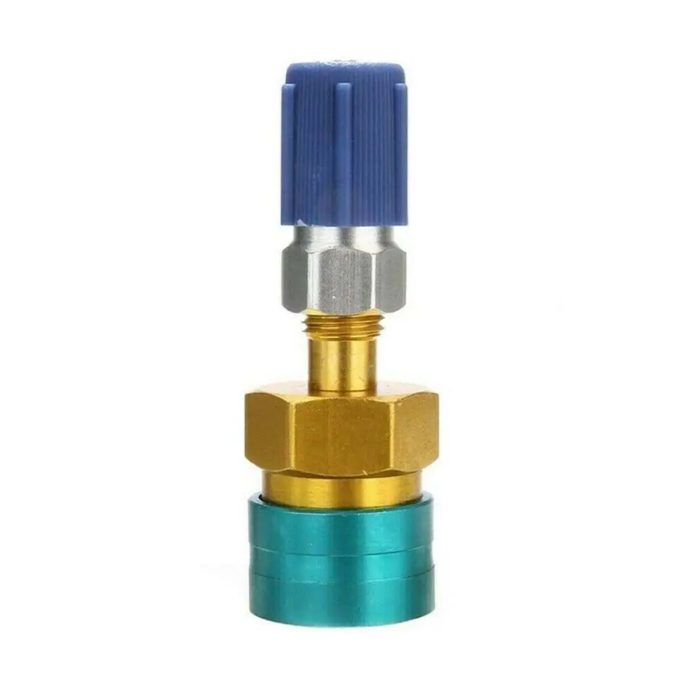 Car Air Conditioner Coupler R1234YF To R134A High Low Side Adapter Air Conditioner Filling Valve Port Adapter Accessories