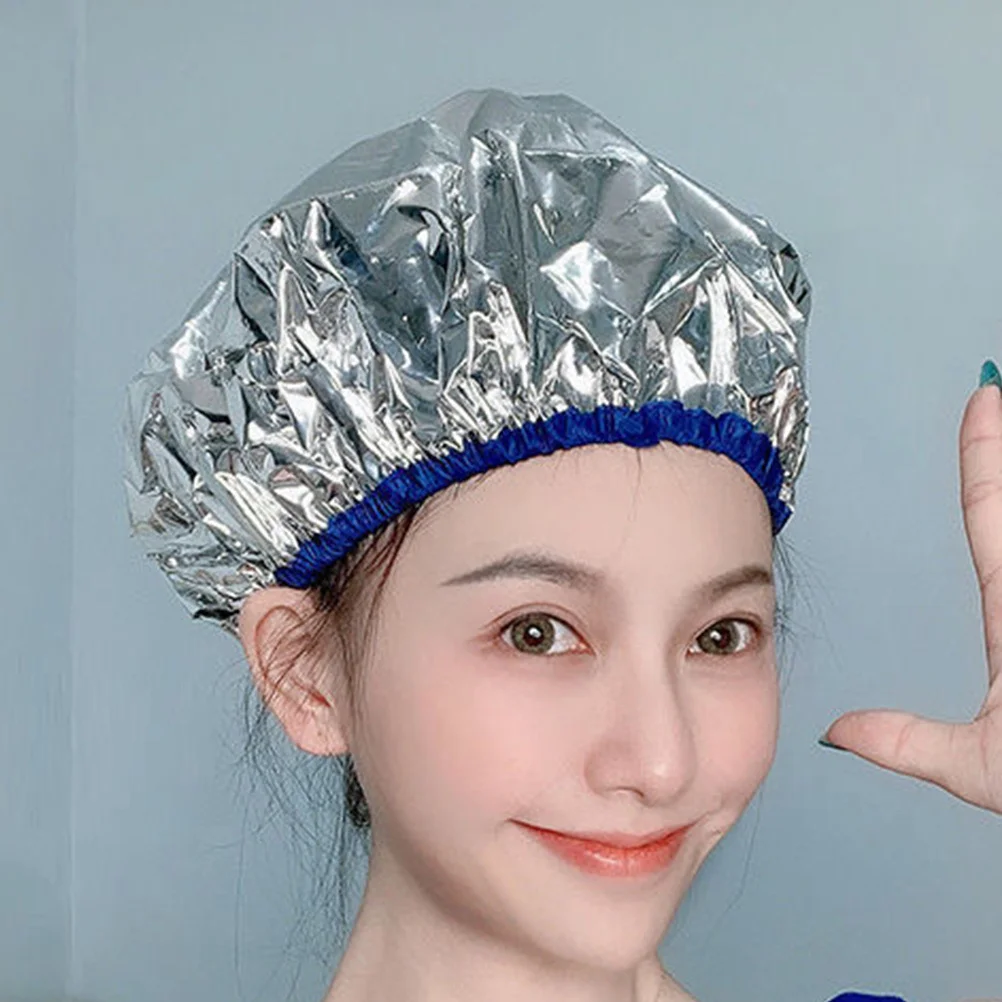

8pcs Tin Hair Treatment Deep Conditioning Processing For Salon Use Deep Conditioning Caps Disposable Shower Caps For Women