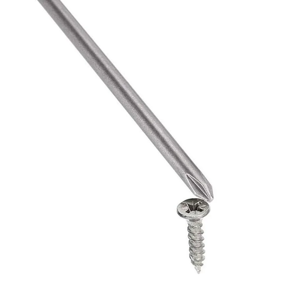 4 قطعة 1/4 عرافة عرقوب 100 مللي متر طويلة مفك بت مجموعة ل توركس/مسدس/الصليب/مشقوق أداة اليد الملحقات #6