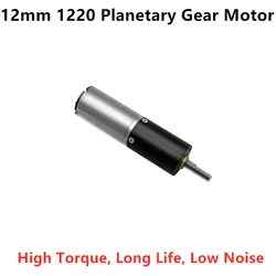 Motoriduttore epicicloidale coreless 1220 da 12 mm con motore micro riduttore cc a lunga durata a coppia elevata per giunti a lancette destre del robot