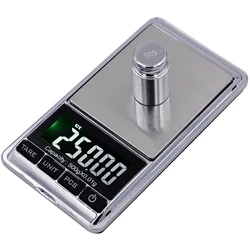 0.01g/0.1g Precision Pocket Scale Digital Electronic Gold Jewelry Carat Diamond Balance Mini Scales Portable Weighing