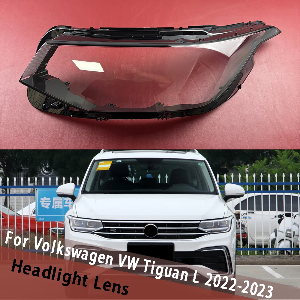 

Для Volkswagen VW Tiguan L 2022 2023 (низкий) крышка фары корпус фары крышка лампы маска абажур колпачки корпус света