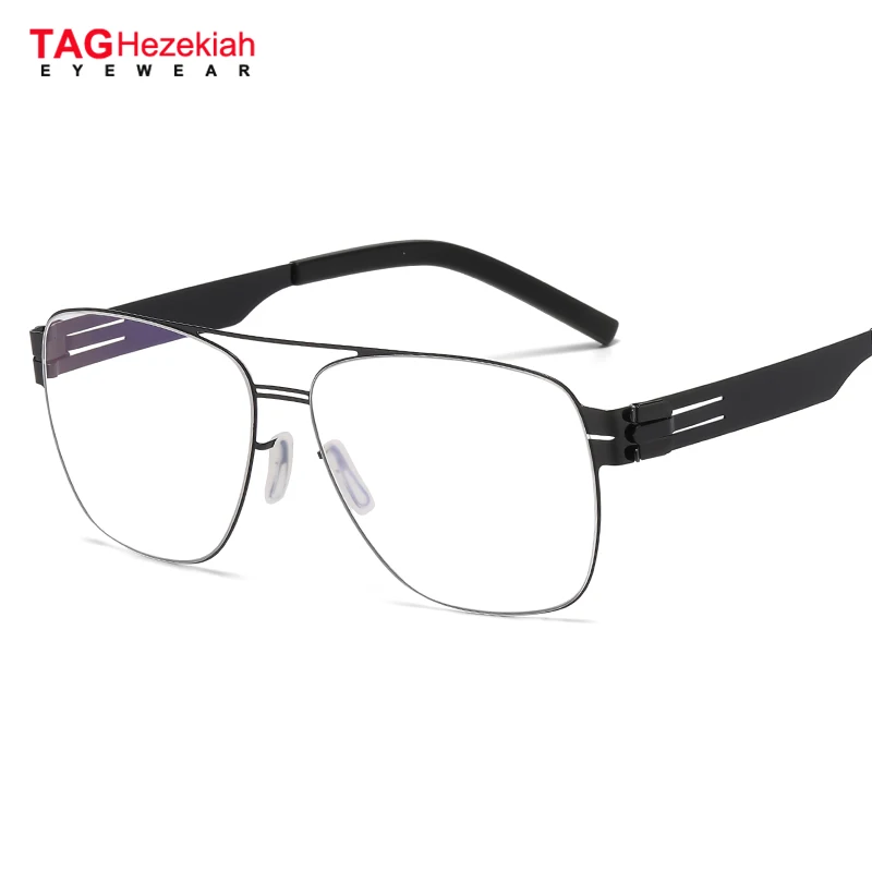 

2021, немецкие дизайнерские очки в стиле ретро, оправа для очков для мужчин и женщин, очки для чтения, биологическая стальная оправа для очков, очки