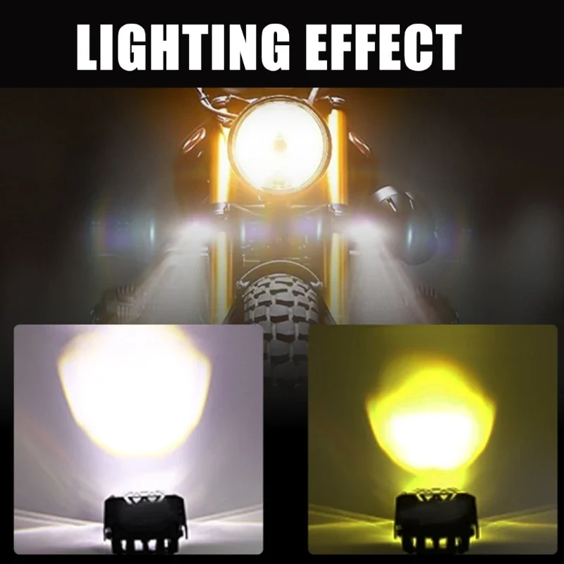 MOTORE LED LED LED a doppio colore Luce per sicurezza notturna Adattabilità meteo Design impermeabile facile installazione