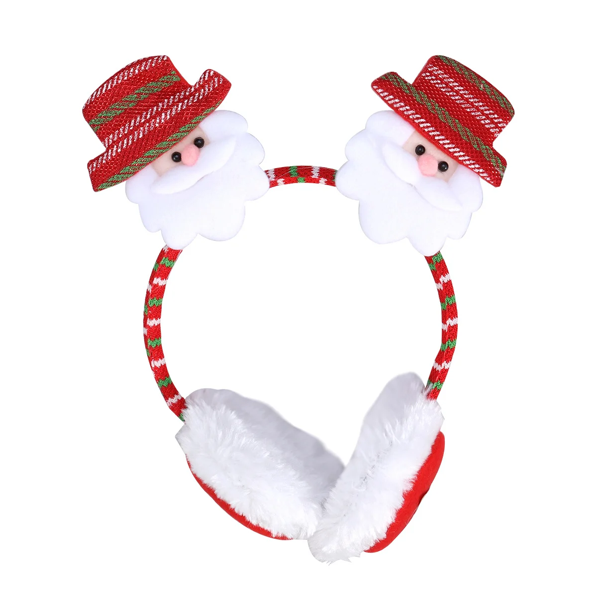 أغطية رأس لتدفئة الأذن في العطلات لعيد الميلاد لجميع الأعمار، أغطية أذن شتوية ناعمة وآمنة، فكرة هدية للحفلات #3