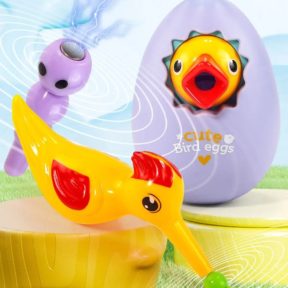 

3 в 1, копилка Roly-Poly, интерактивная красочная игра «Дятел, ловля червей», Монтессори, координация рук и глаз, для раннего дошкольного возраста