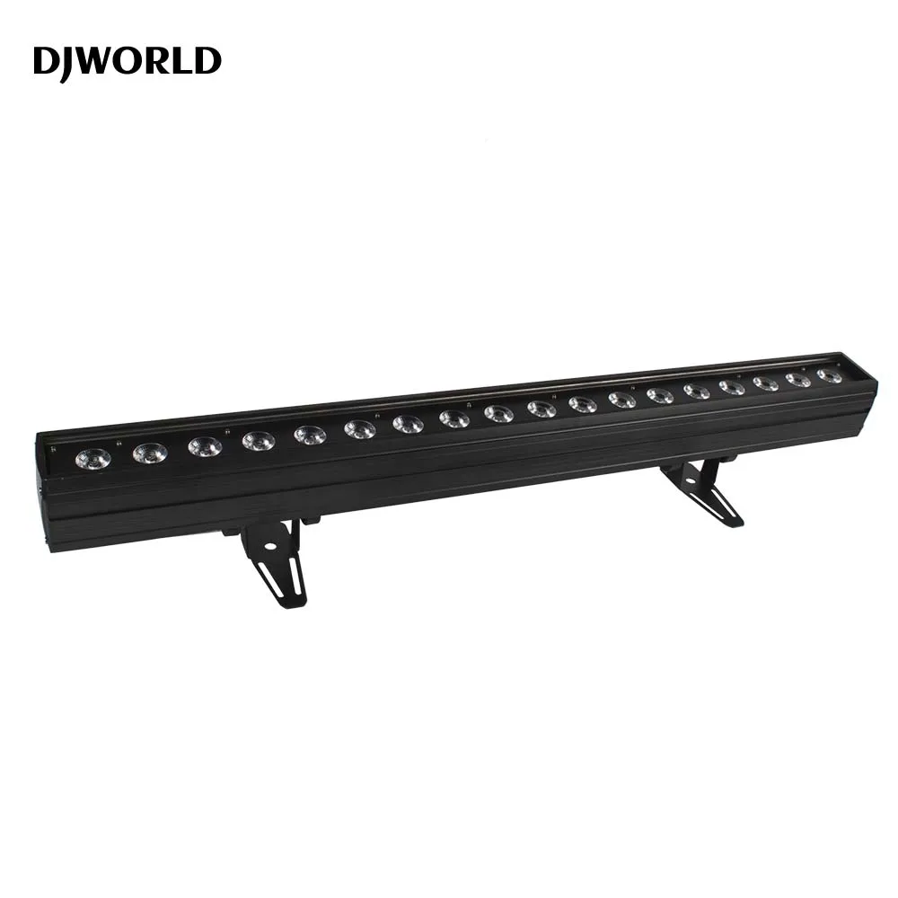 Lumières LED Murales 18x18W RGBW 6 en 1 pour Éclairage de Scène, Barre de Son, Discothèque, KTV, Équipement de DJ, Lampe de Course de Cheval, 4
