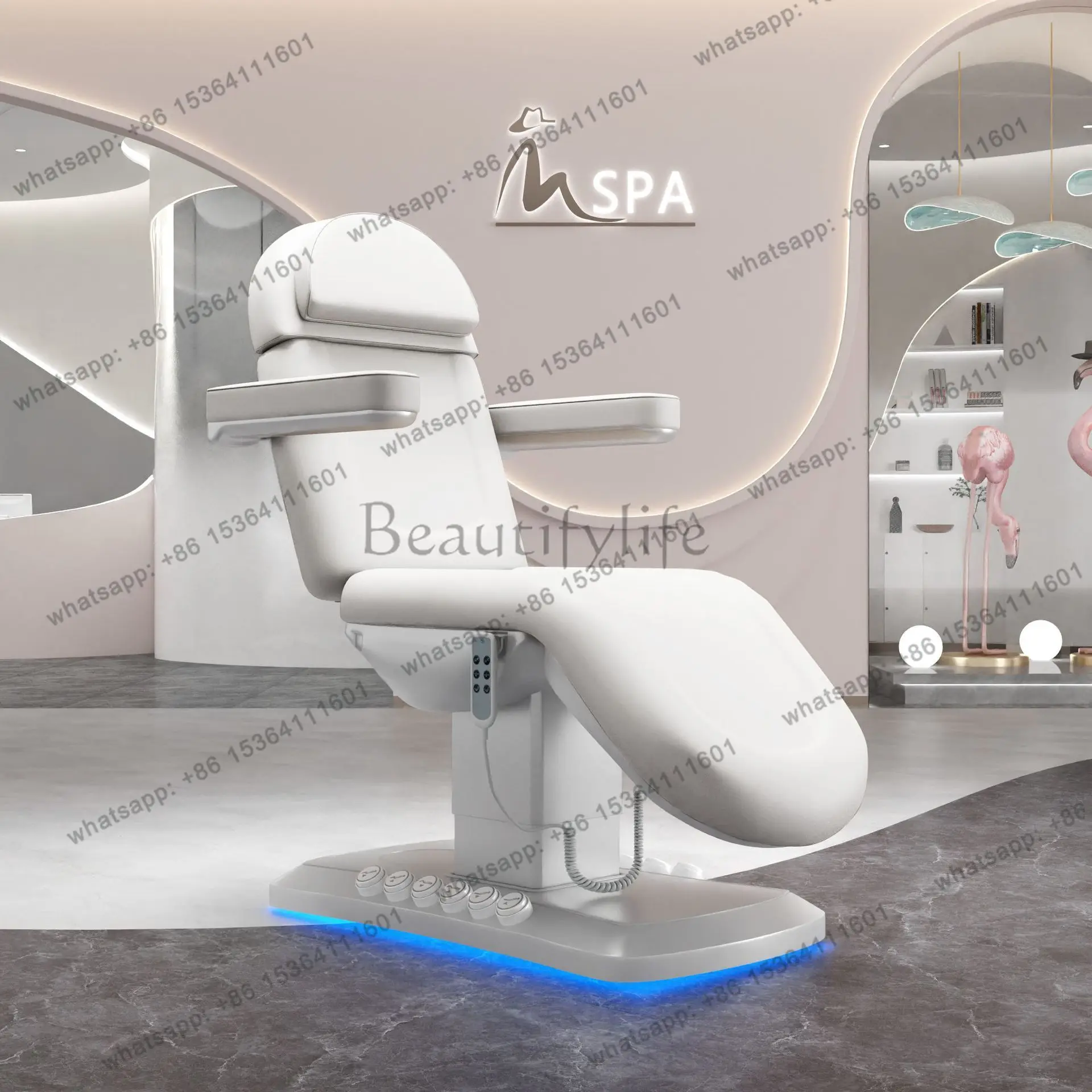 Electric beauty bed Spa massage bed Beauty salon special lifting eyelash tattoo embroidery bed