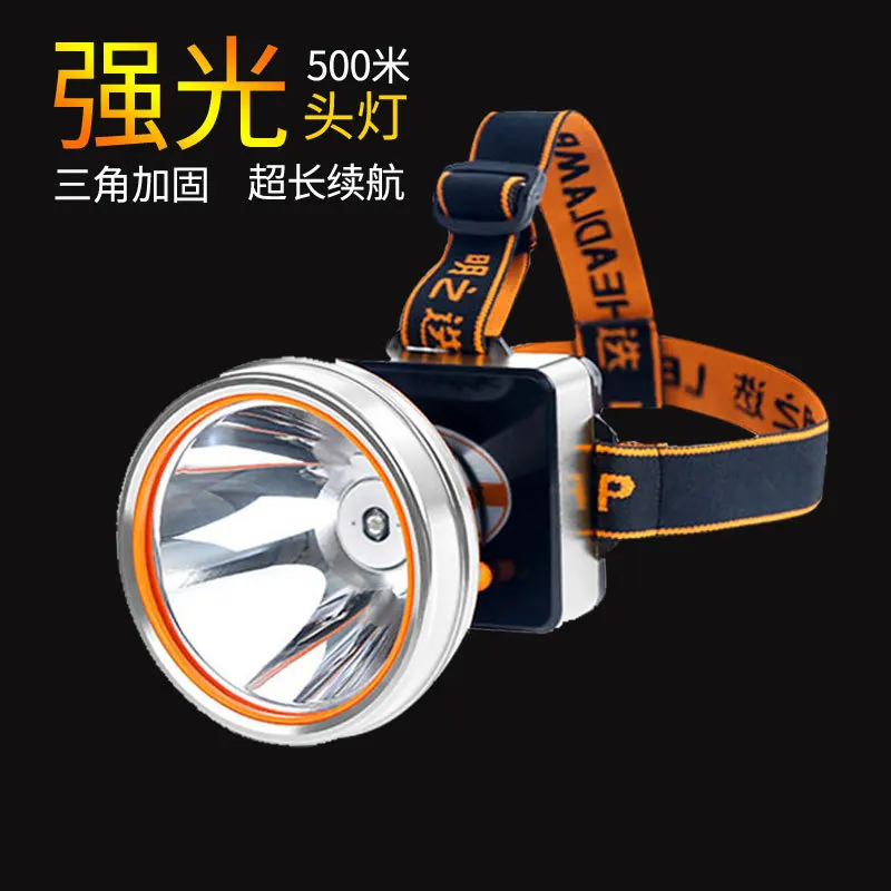 

Factory Direct Sales NewLEDHeadlamp 80WStrong Light Rechargeable Super Bright Head-Mounted Flashlight Lithium Battery Headlight9