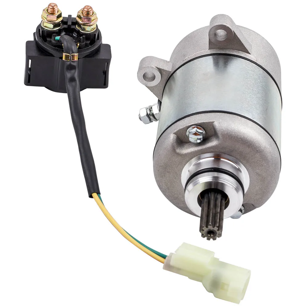 12V Starter + Relay Solenoid for Honda Sportrax TRX250EX TRX250X TRX250 Recon