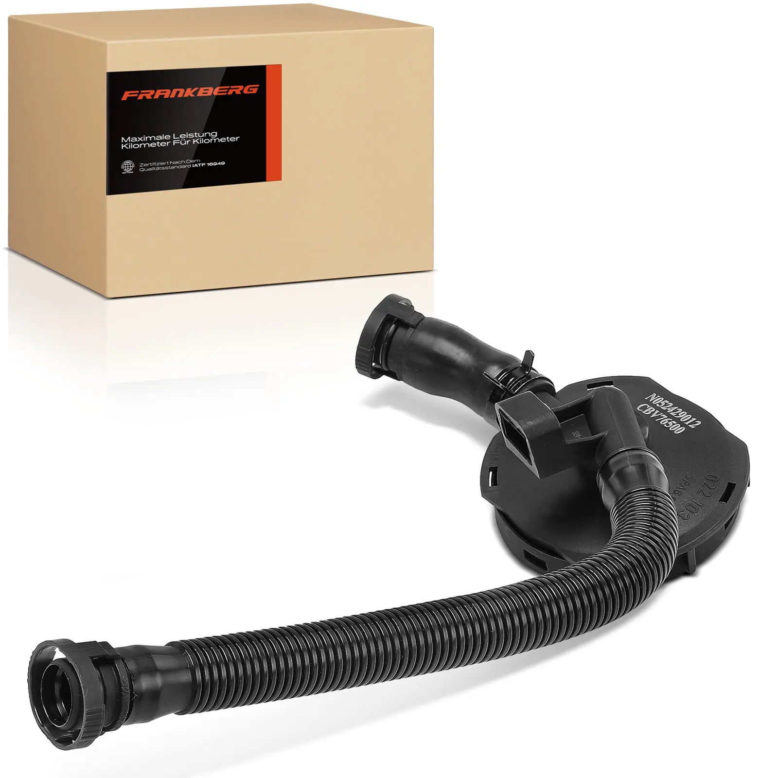 Frankberg 1x klep carterontluchting voor Porsche Cayenne 9PA 3.2L 2003-2007 95511076500