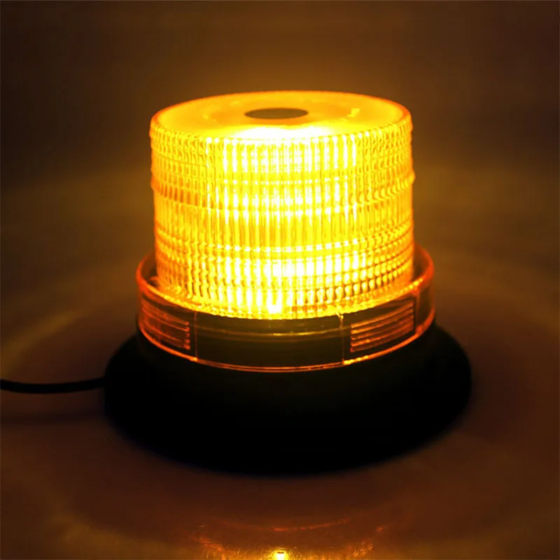 KOOJN 12V24V Warning Light School Bus Foggy and Explosive Flashing Light Environmental Sanitation LED Forklift Warning Light