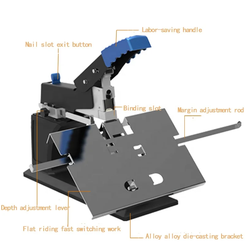 SH-03 single saddle stitching manual desktop stapler