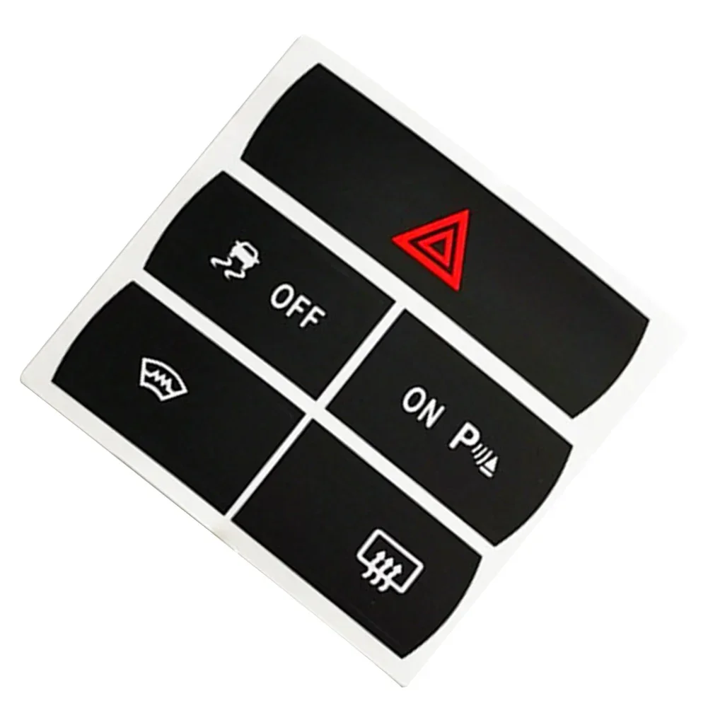 1Set Of Stickers To Repair The Hazard Button Defroster And For Ford For S-Max Automotive Interior Sticker