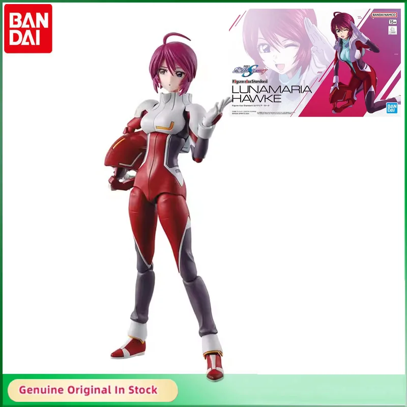 Bandai Original Figure-rise Standard FRS GUNDAM SEED Lunamaria·Hawke Anime Action Figures Assembly Model Collectible Toys