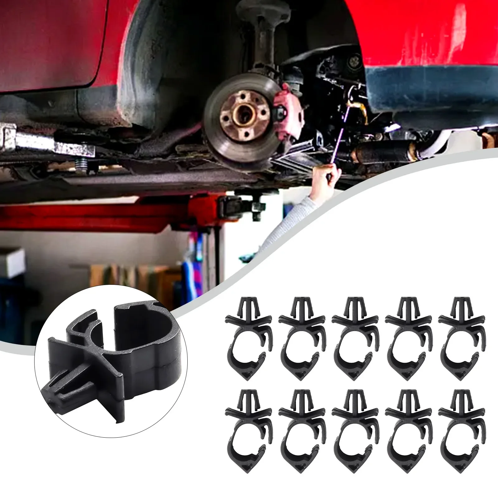 Car Harness Wiring Fasteners Auto Parts Black Car Accessories Plastic Tool Waterproof High Precision High Quality