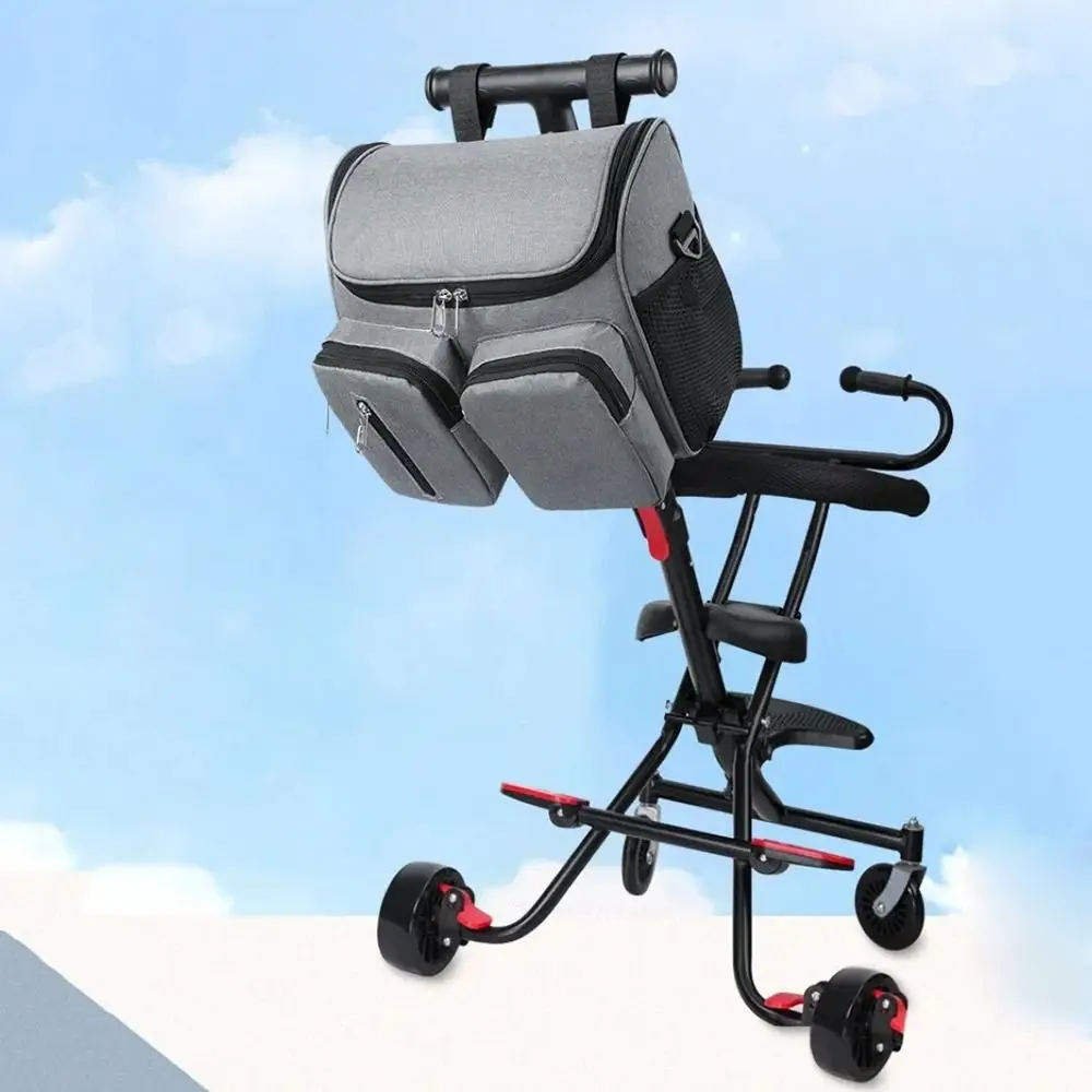 

Waterproof Mommy Shoulder Bag Multi-Pocket Oxford Cloth Stroller Storage Hanging Bag Multifunctional Large Capacity