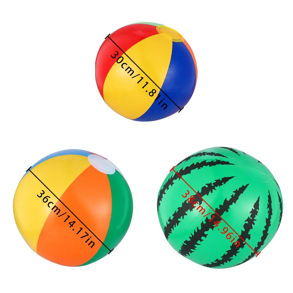 Multicolor Inflável Beach Ball, Decorações De Festa, Verão Brinquedos Para Crianças