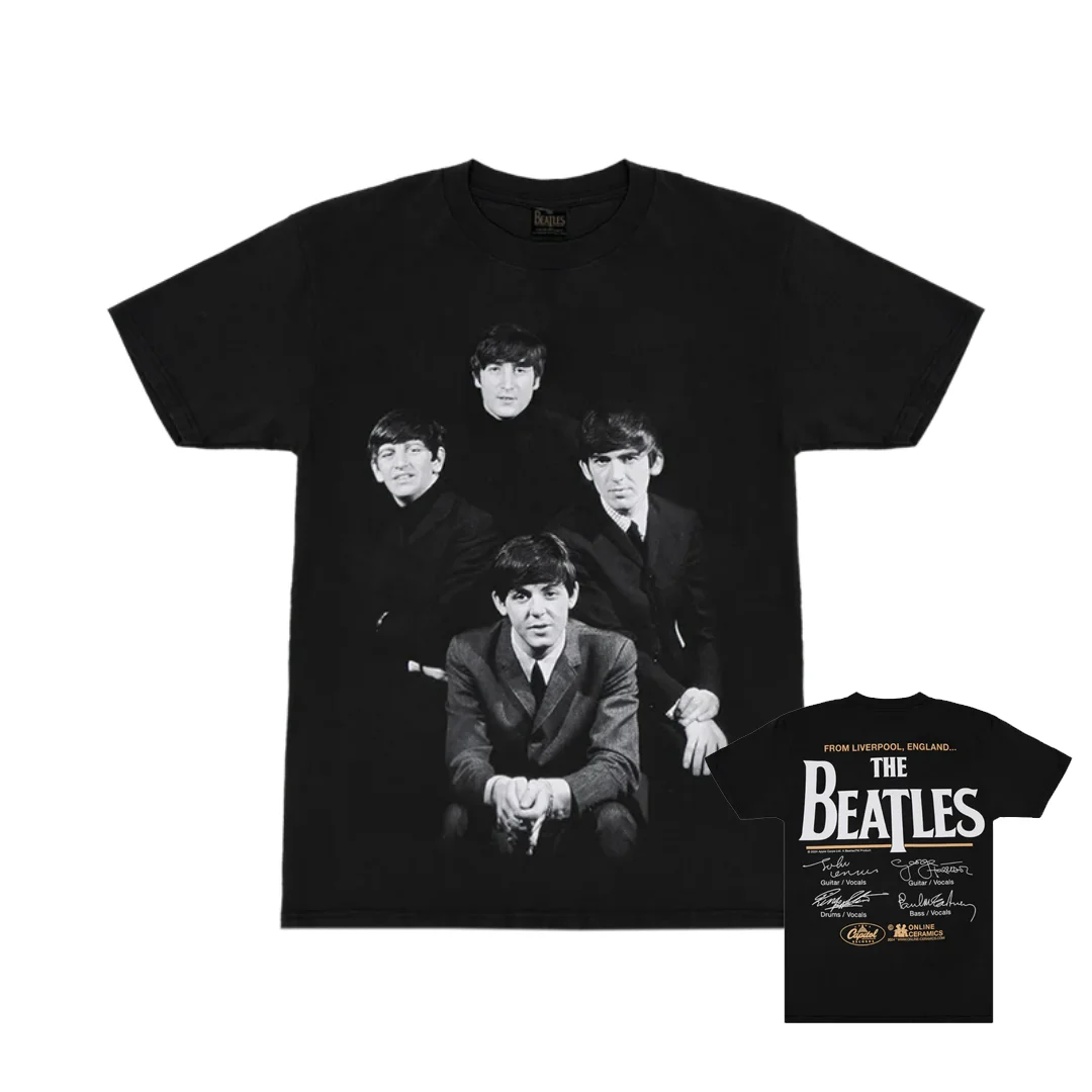 2026 The Beatles Rock Retro Graphic T-shirt Spring Fashion Sports Cotton Men's T-Shirt Children's Clothing Tee Y2k Woman